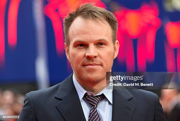 Marc Webb attends the World Premiere of "The Amazing Spider-Man 2" at Odeon Leicester Square on April 10, 2014 in London, England.
