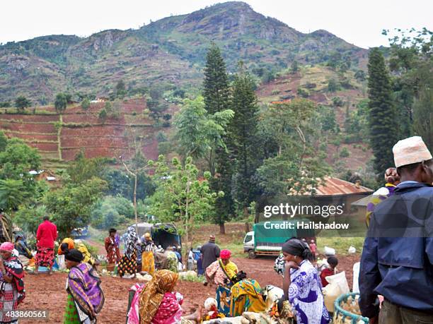 aldeia soni mercado, tanzânia - tanzania imagens e fotografias de stock