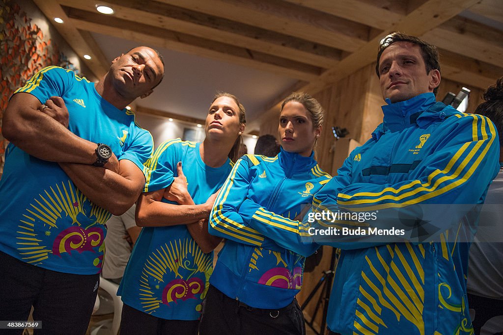 Volunteers Uniform Launch - 2014 FIFA World Cup Brazil