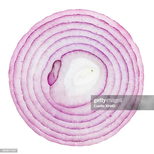 one half of onion - allium stock pictures, royalty-free photos & images