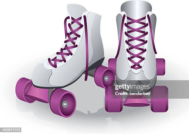ilustrações de stock, clip art, desenhos animados e ícones de box patins de rodas. - patinagem sobre rodas