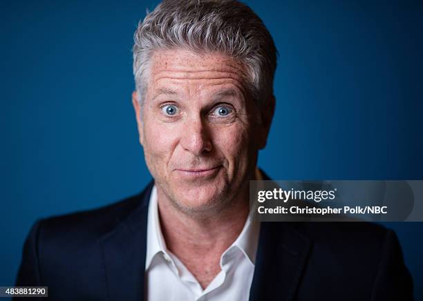 NBCUniversal Portrait Studio, August 2015 -- Pictured: Actor/producer Donny Deutsch from "Donny" poses for a portrait at the NBCUniversal Summer...