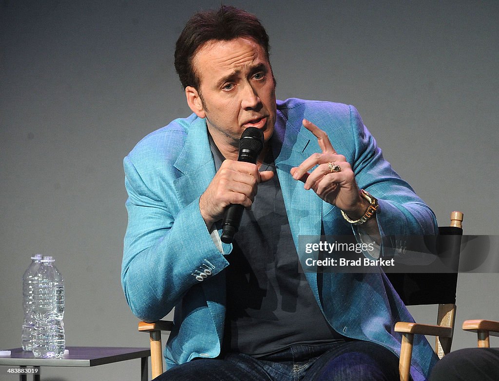 Apple Store Soho Presents: Meet The Filmmakers  David Gordon Green, Nicolas Cage, "Joe"