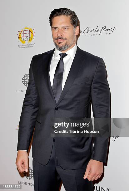 Joe Manganiello attends the 15th annual Harold and Carole Pump Foundation gala at the Hyatt Regency Century Plaza on August 7, 2015 in Los Angeles,...