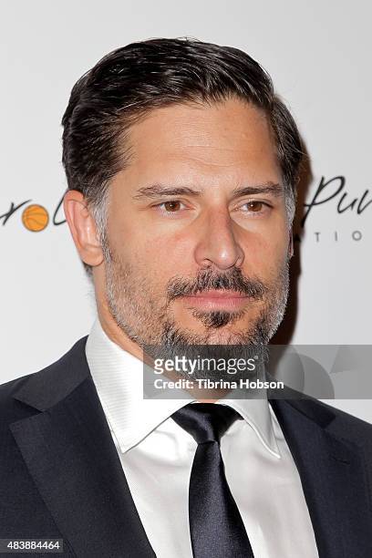 Joe Manganiello attends the 15th annual Harold and Carole Pump Foundation gala at the Hyatt Regency Century Plaza on August 7, 2015 in Los Angeles,...