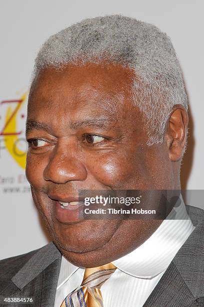 Oscar Robertson attends the 15th annual Harold and Carole Pump Foundation gala at the Hyatt Regency Century Plaza on August 7, 2015 in Los Angeles,...