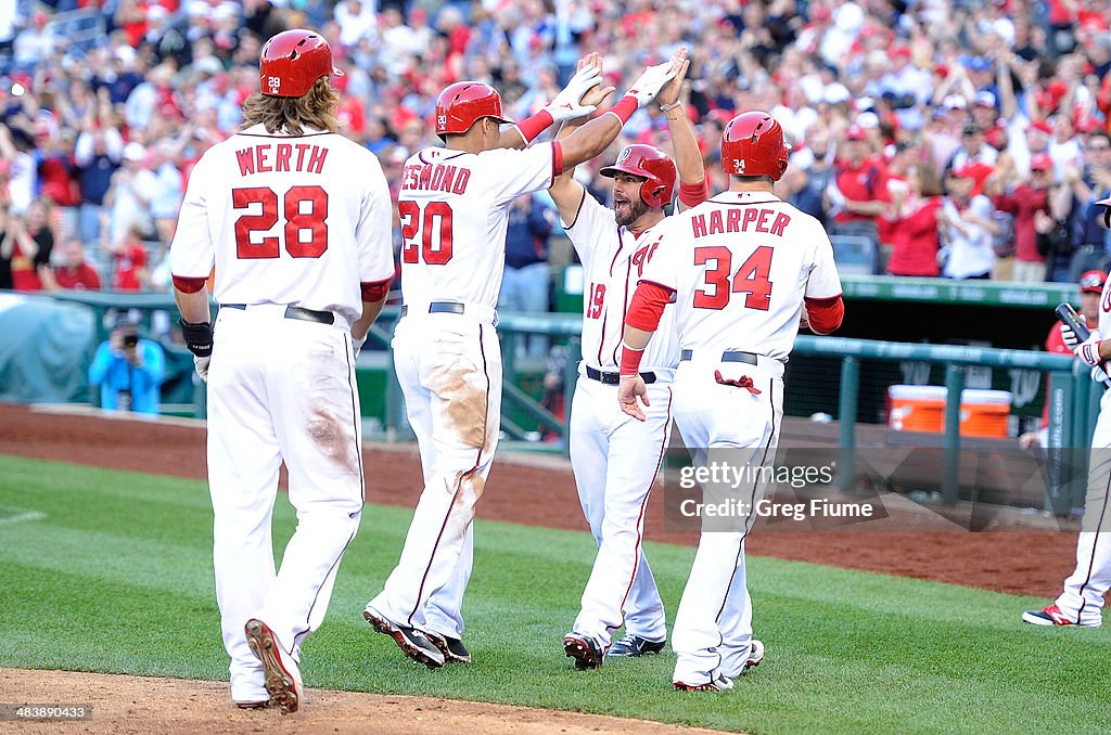 Miami Marlins v Washington Nationals