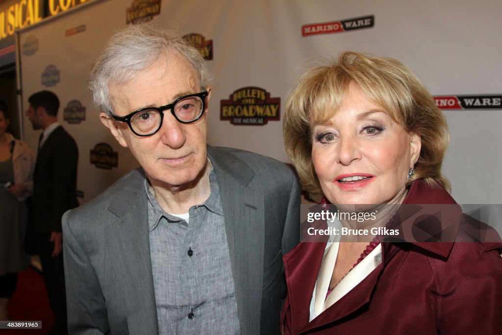 "Bullets Over Broadway" Opening Night Celebration - Arrivals And Curtain Call