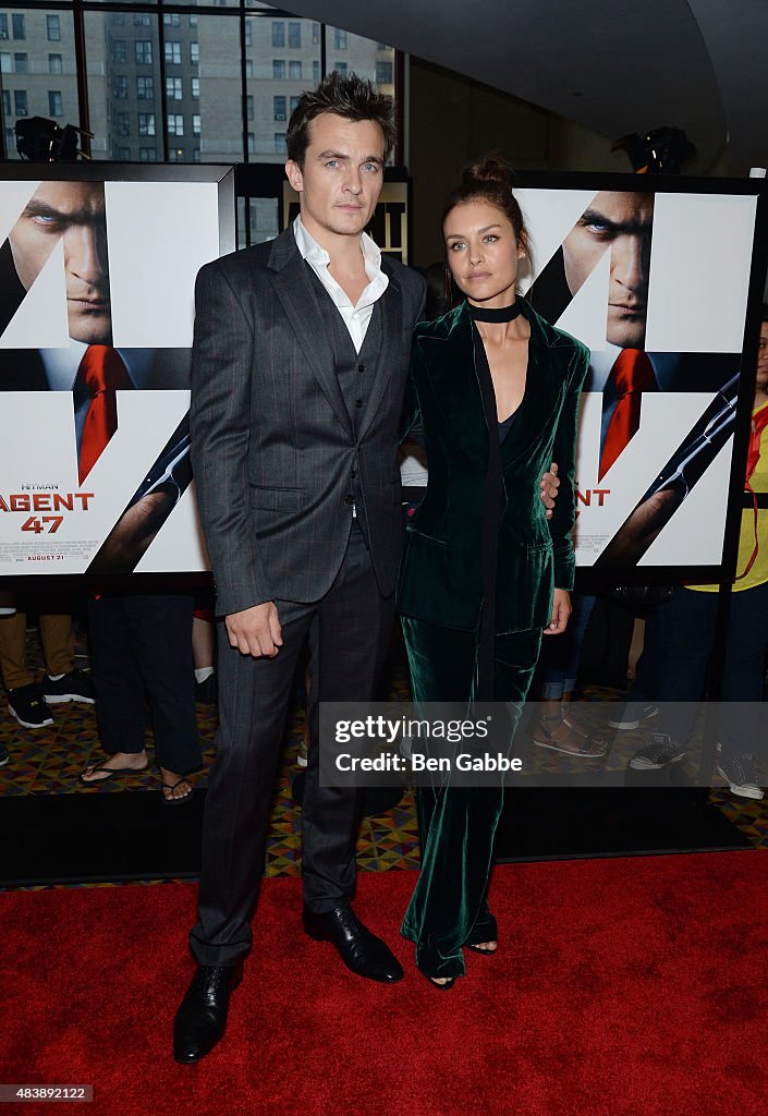 "Hitman Agent 47" New York Premiere