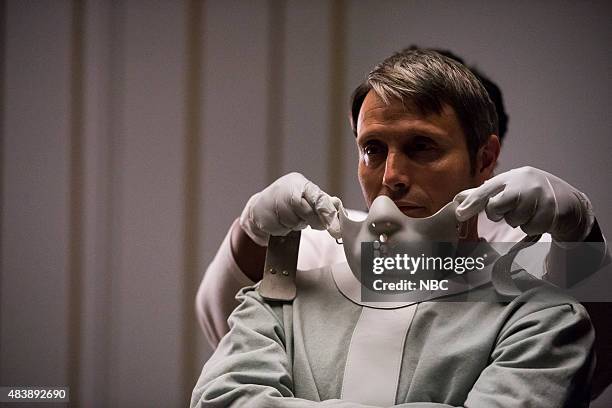 The Wrath of the Lamb" Episode 313 -- Pictured: Mads Mikkelsen as Hannibal Lecter --