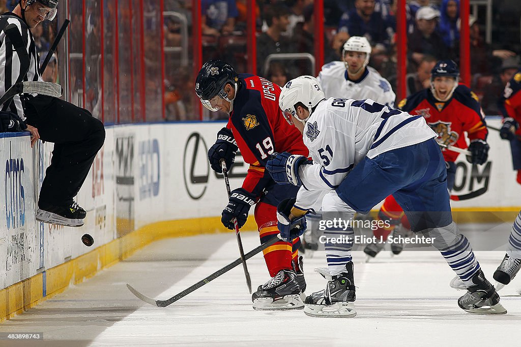 Toronto Maple Leafs v Florida Panthers