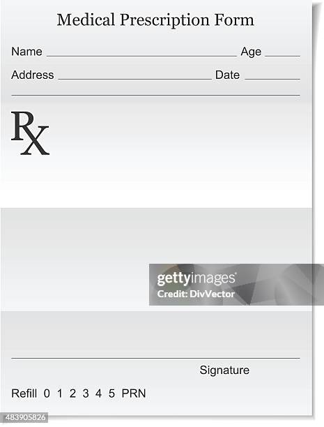 Rx 110 Prescripto 110 Prescription Rx Pad Stock Photos, High-Res Pictures, and Images ...