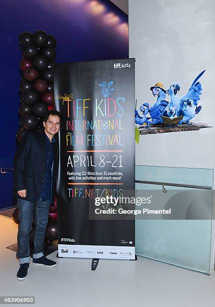 Director Carlos Saldanha to introduce "Rio 2" as opening film of 2014 TIFF Kids Film Festival at the TIFF Bell Lightbox on April 10, 2014 in Toronto,...