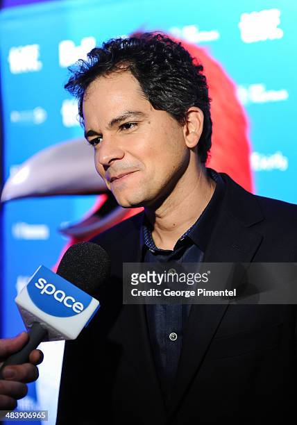 Director Carlos Saldanha to introduce "Rio 2" as opening film of 2014 TIFF Kids Film Festival at the TIFF Bell Lightbox on April 10, 2014 in Toronto,...