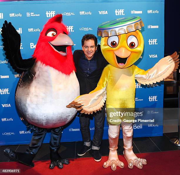 Director Carlos Saldanha to introduce "Rio 2" as opening film of 2014 TIFF Kids Film Festival at the TIFF Bell Lightbox on April 10, 2014 in Toronto,...