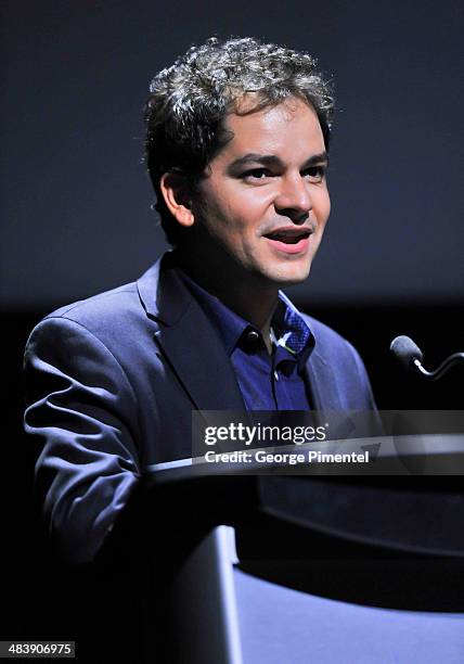 Director Carlos Saldanha to introduce "Rio 2" as opening film of 2014 TIFF Kids Film Festival at the TIFF Bell Lightbox on April 10, 2014 in Toronto,...