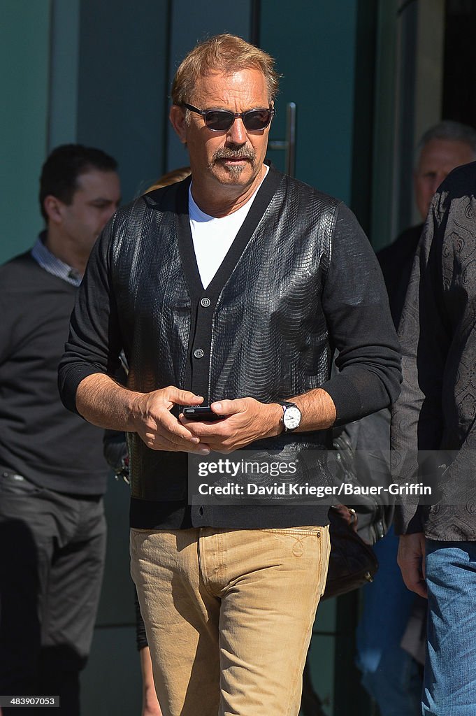 Celebrity Sightings In New York - April 10, 2014