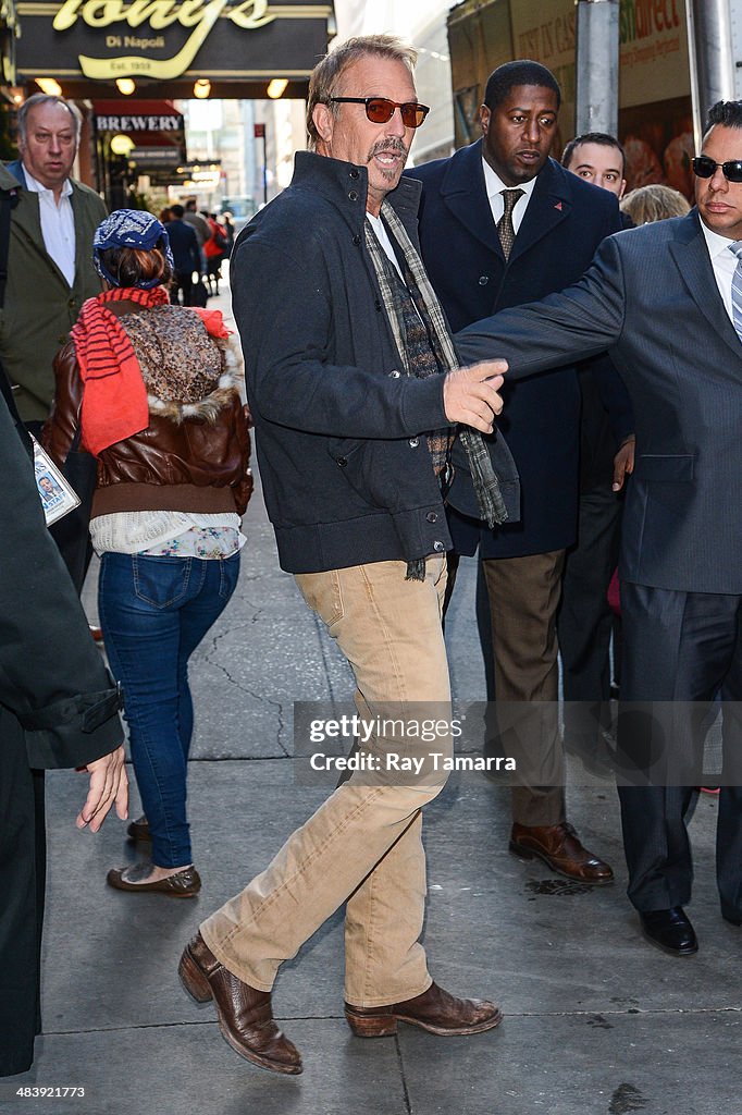 Celebrity Sightings In New York City - April 10, 2014