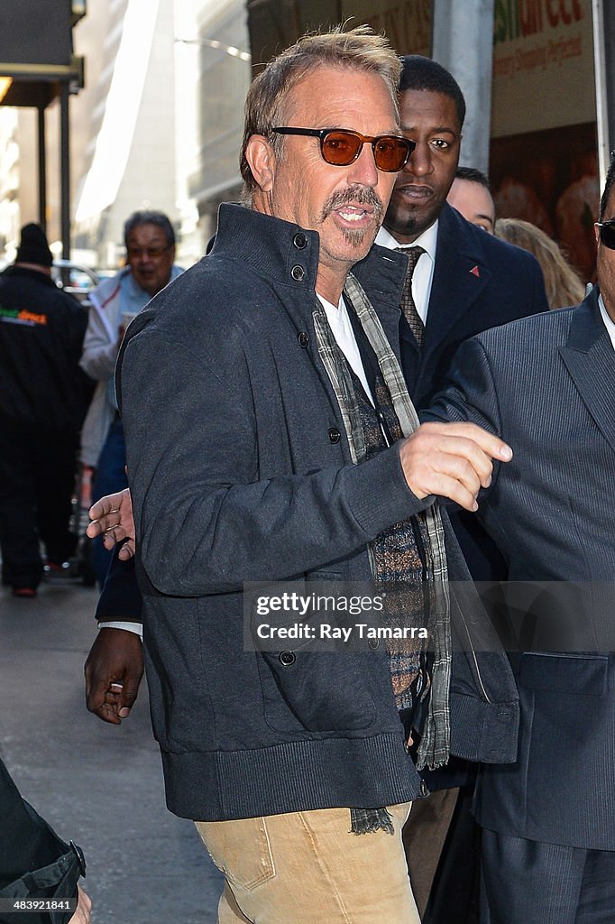 Celebrity Sightings In New York City - April 10, 2014