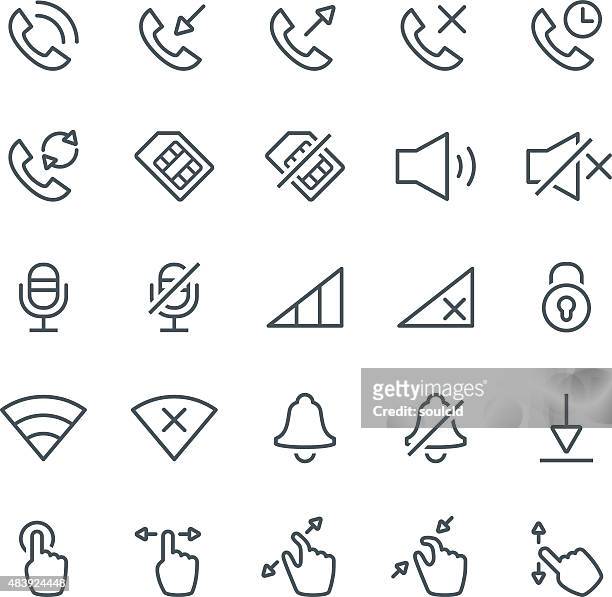smartphone-icons - sim karte stock-grafiken, -clipart, -cartoons und -symbole