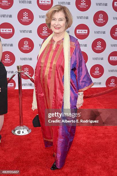 Actress Diane Baker attends the opening night gala screening of "Oklahoma!" during the 2014 TCM Classic Film Festival at TCL Chinese Theatre on April...