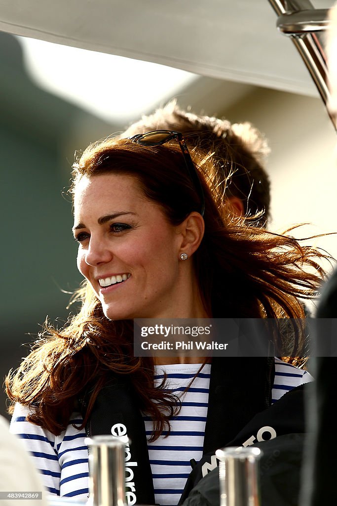 The Duke And Duchess Of Cambridge Tour Australia And New Zealand - Day 5