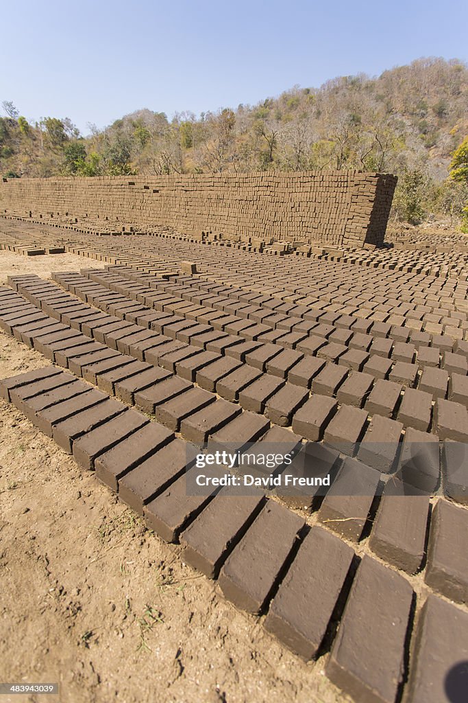 Bricks Drying