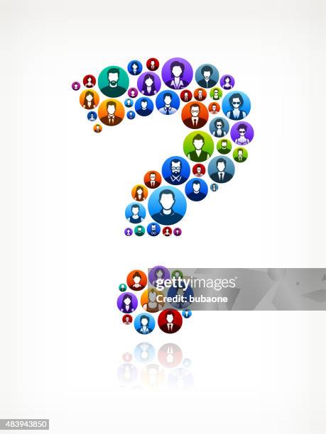Community Question Idea Vector Stylized Question Mark Vector High Res Illustrations - Getty Images