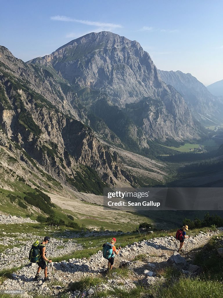 Hiking Across The Karwendel Mountain Range