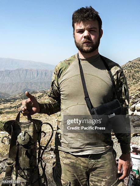 Ryan O'leary is a 28 years old American volunteer member of PDKI during training. He joined as volunteer with PDK-I north of Iran in the border of...