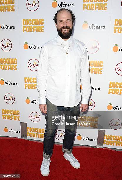 Actor Brett Gelman attends the premiere of "Digging For Fire" at ArcLight Cinemas on August 13, 2015 in Hollywood, California.