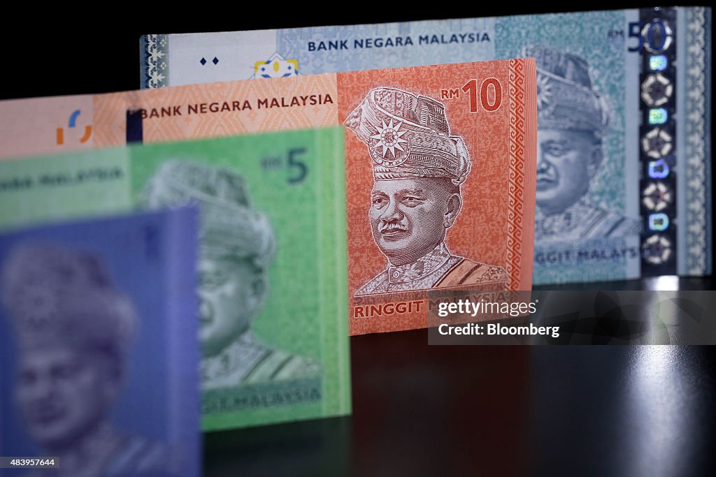 Malaysian Ringgit Banknotes As Ringgit Drops Most Since 1998