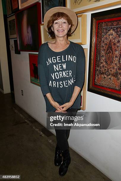 Actress Frances Fisher attends the after party following the screening of J. Elvis Weinstein's film, 'Michael Des Barres: Who Do You Want Me to Be?'...