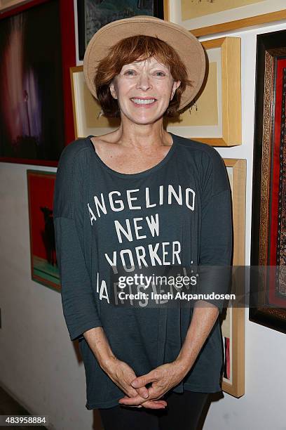 Actress Frances Fisher attends the after party following the screening of J. Elvis Weinstein's film, 'Michael Des Barres: Who Do You Want Me to Be?'...