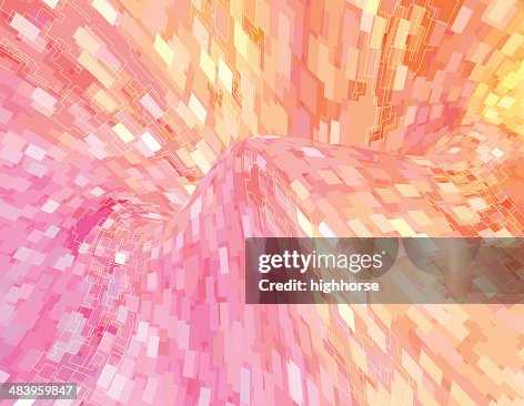 Orange/Pink Techno Cavern Orange/Pink Techno Cavern