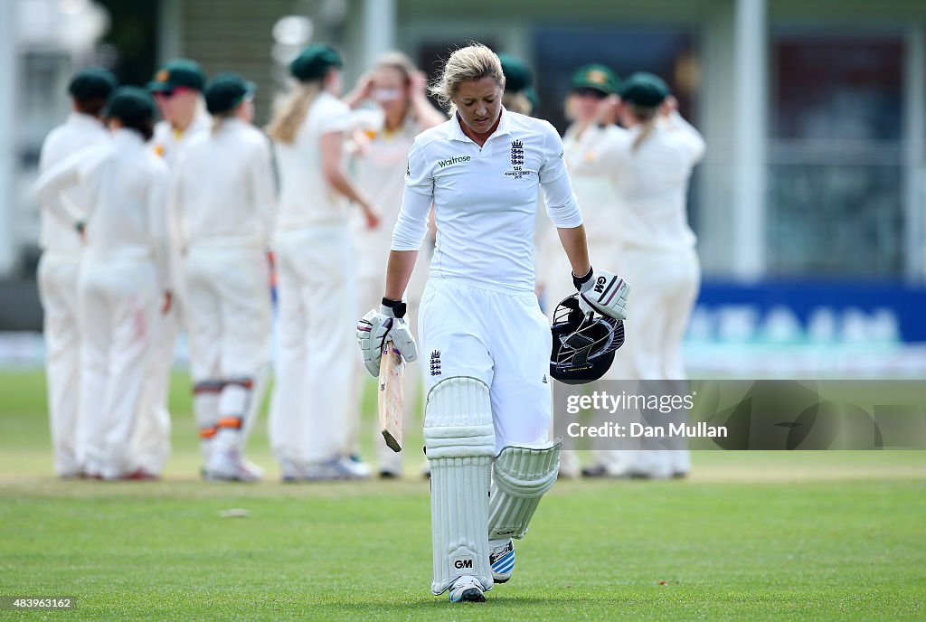 England Women v Australia Women: Women's Ashes Series - Kia Women's Test: Day Four