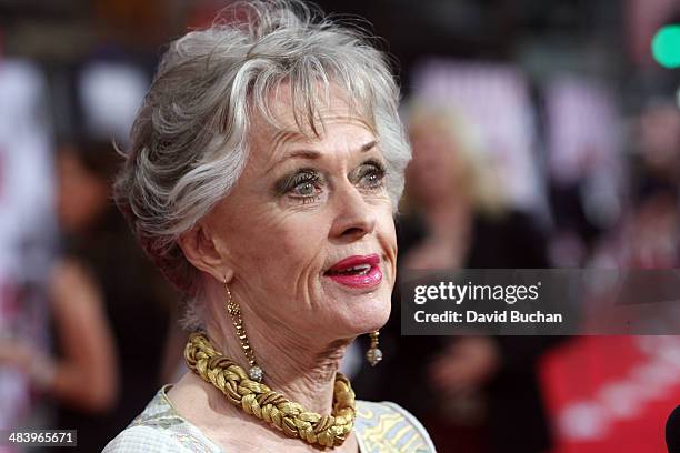 Actress Tippi Hedren attends TCM Classic Film Festival opening night gala of "Oklahoma!" at TCL Chinese Theatre IMAX on April 10, 2014 in Hollywood,...