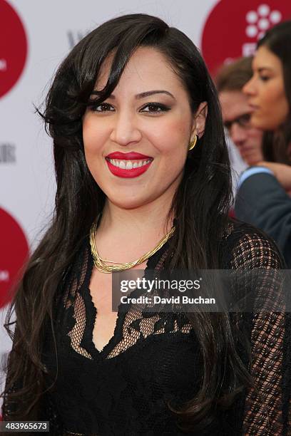 Ultimate Fan contest winner Tiffany Vazquez attends TCM Classic Film Festival opening night gala of "Oklahoma!" at TCL Chinese Theatre IMAX on April...