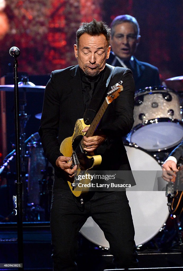 29th Annual Rock And Roll Hall Of Fame Induction Ceremony - Show