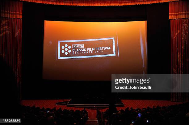 General view of atmosphere the opening night gala screening of "Oklahoma!" during the 2014 TCM Classic Film Festival at TCL Chinese Theatre on April...