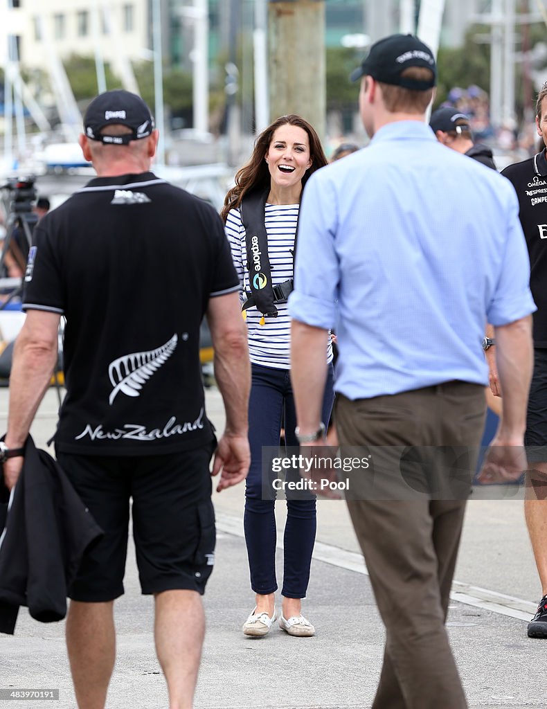 The Duke And Duchess Of Cambridge Tour Australia And New Zealand - Day 5