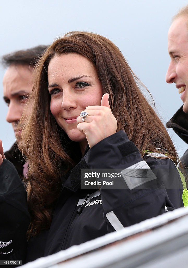 The Duke And Duchess Of Cambridge Tour Australia And New Zealand - Day 5