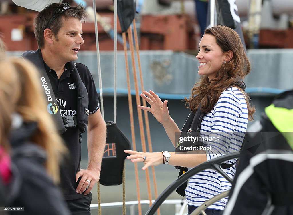 The Duke And Duchess Of Cambridge Tour Australia And New Zealand - Day 5