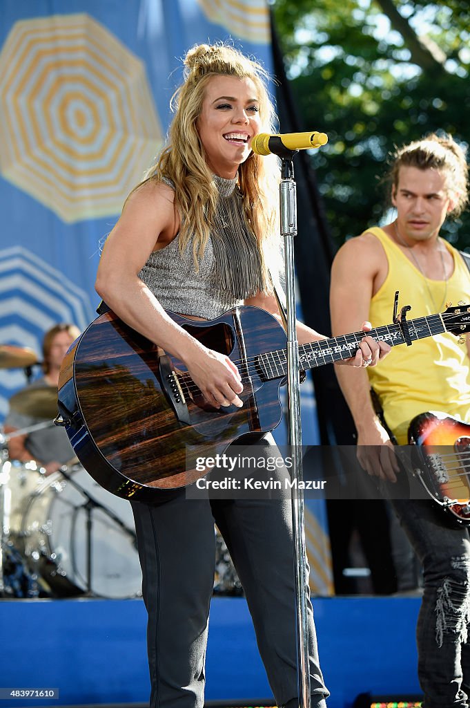 The Band Perry Performs On ABC's "Good Morning America"