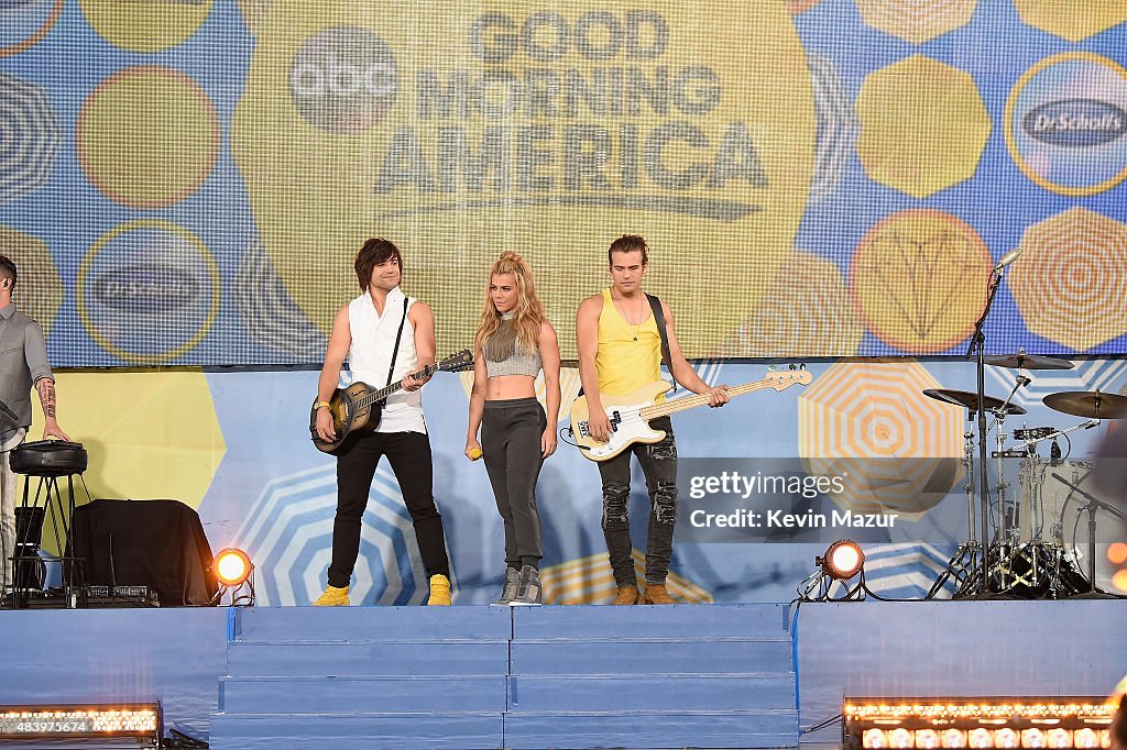 The Band Perry Performs On ABC's "Good Morning America"