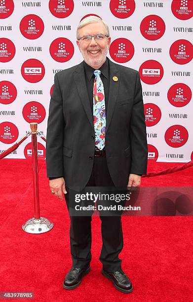 Film critic Leonard Maltin attends TCM Classic Film Festival opening night gala of "Oklahoma!" at TCL Chinese Theatre IMAX on April 10, 2014 in...