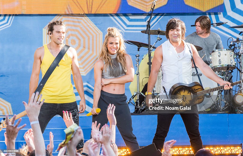 The Band Perry Performs On ABC's "Good Morning America"