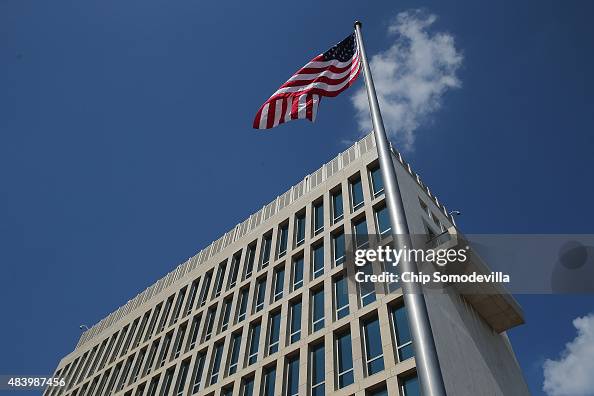 John Kerry Opens American Embassy In Havana, Cuba John Kerry Opens American Embassy In Havana, Cuba
