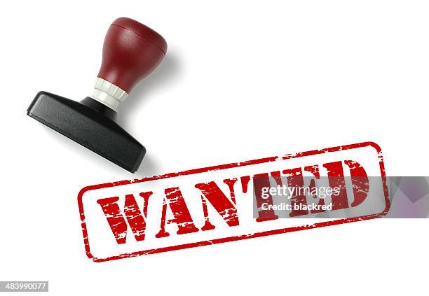 wanted rubber stamp - wanted poster stock pictures, royalty-free photos & images