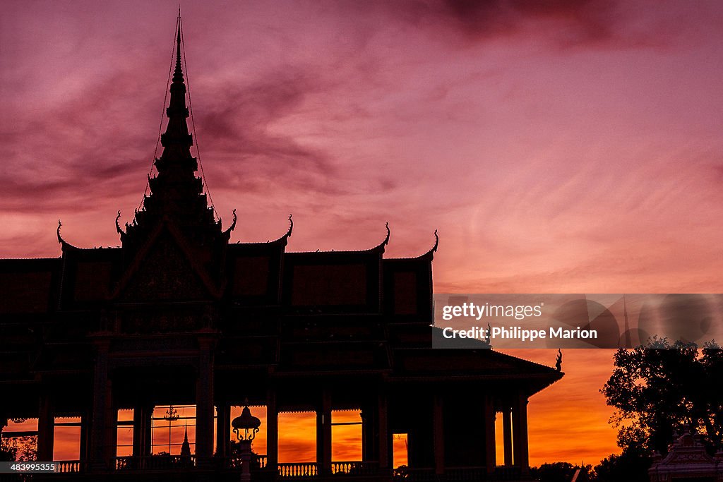 Sunset - Phnom Penh, Cambodia